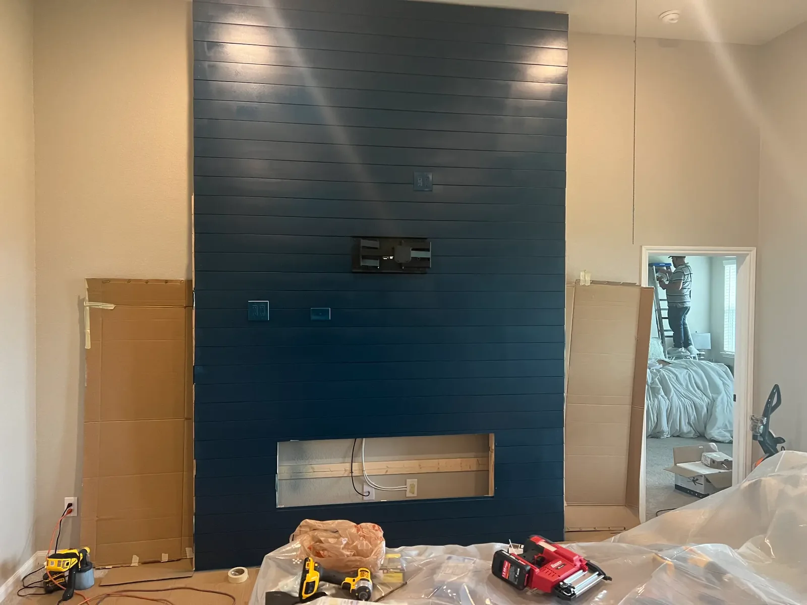 02 · Structure of an Elite Accent Wall media-wall project